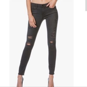 Frame Denim Le Skinny De Jeanne Grey